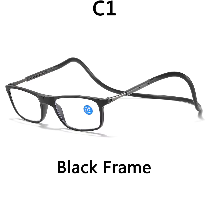 Portable Magnetic Reading Glasses for Men and Women