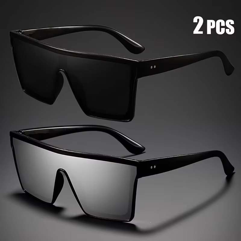 Oversize Frame One-Piece Car Driving Sunglasses