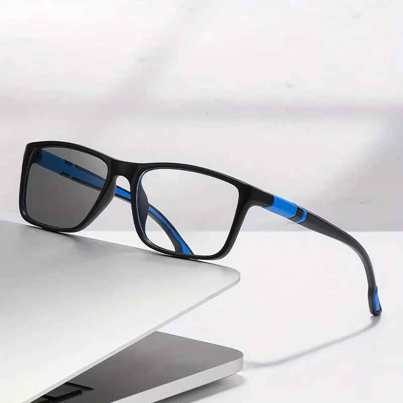 +0.5 +0.75 Photochromic Ultra Light Anti Blue Light Glasses