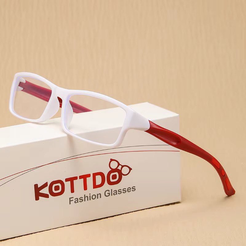 KOTTDO Anti Blue Light Reading Glasses Rectangle Frame