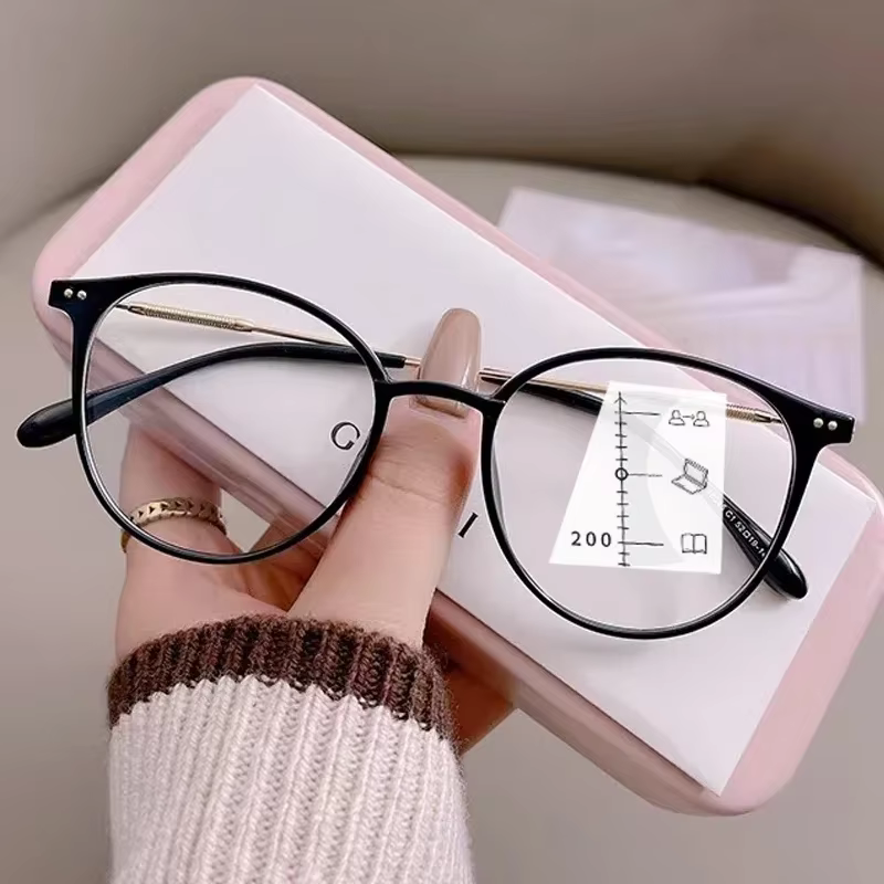 Luxury Unisex Multifocal Anti-blue Light Reading Glasses