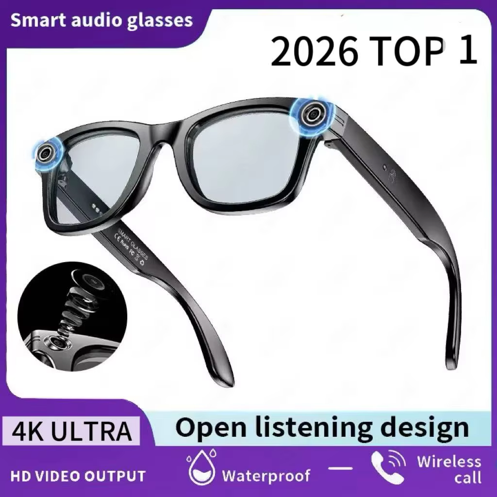 Meta AI Smart Glasses with 13MP Camera & Translation