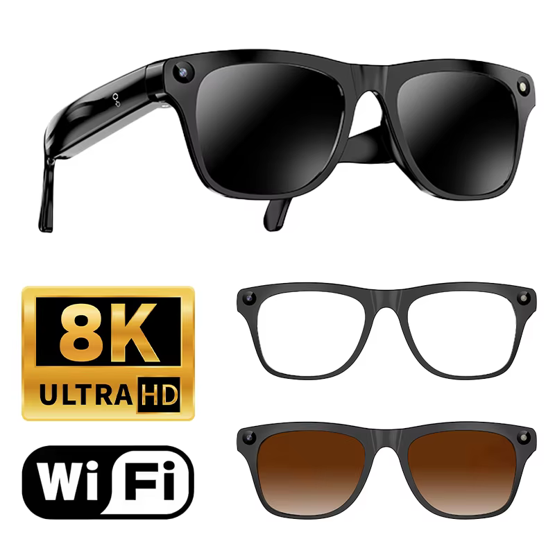 Lenovo Smart AI Glasses with 8MP HD Camera & AI Features