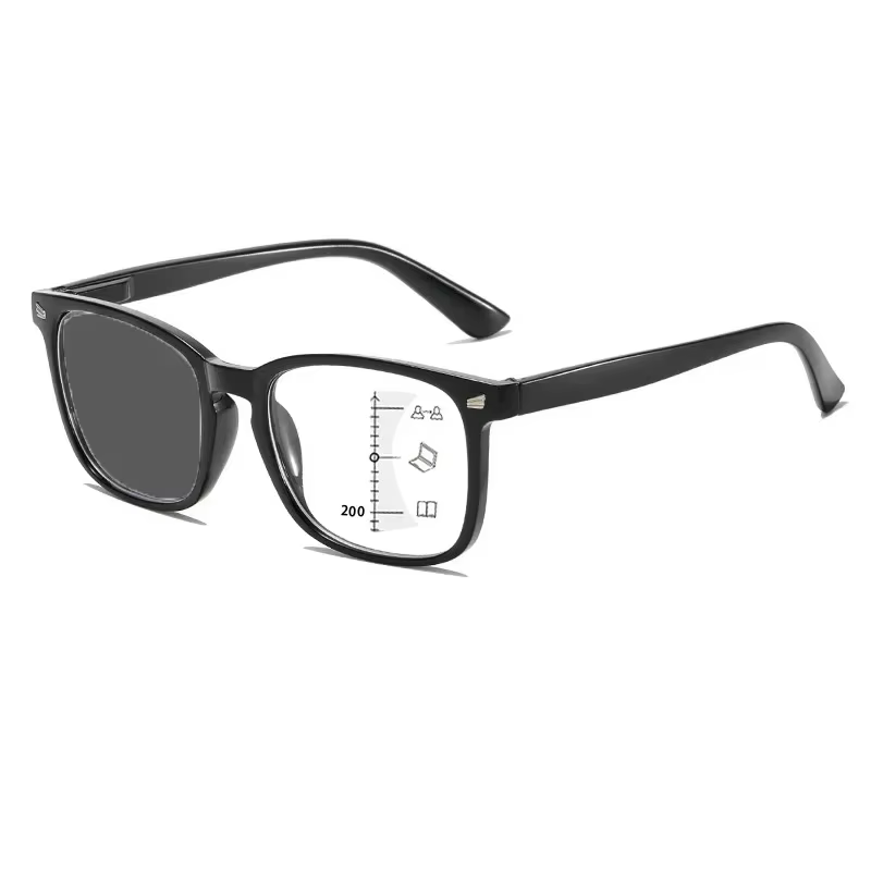Vintage Multifocal Photochromic Reading Sunglasses for Men