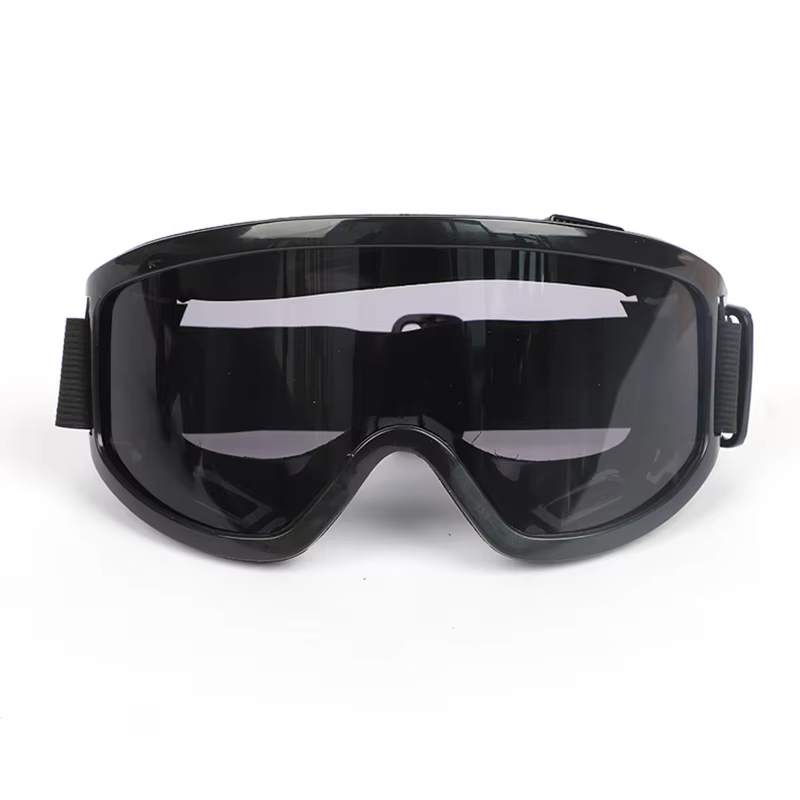 Adjustable Anti-Fog Safety Sports Glasses Clear Lens
