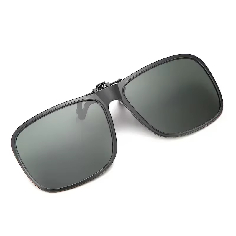 Polarized Flip-Up Clip-On Sunglasses UV400 for Driving