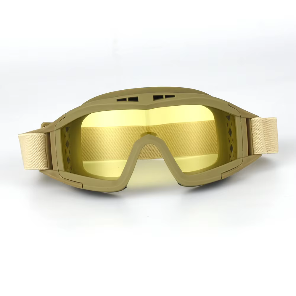 Military Tactical Goggles with 3 Replaceable Lenses