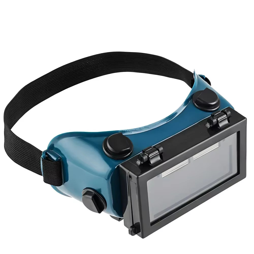 Auto-Dimming Welding Glasses with Flip-Burning Protection