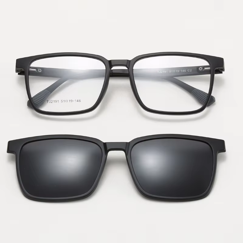Flip-up Magnetic Clip-On Polarized Reading Glasses