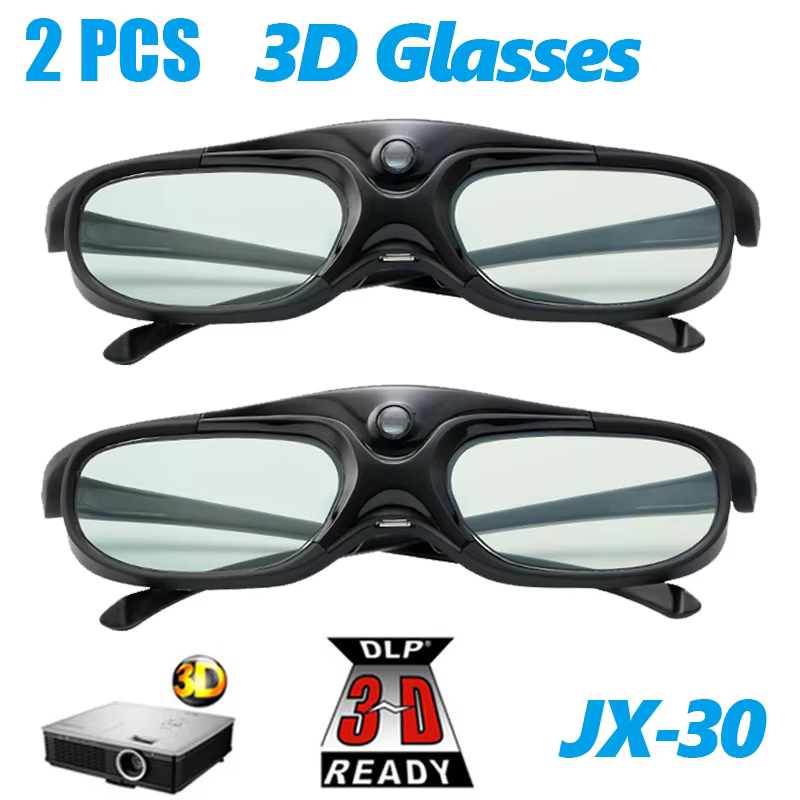 Active Shutter 3D Glasses 96-144Hz for DLP Projectors