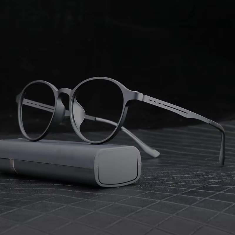 TR90 Vintage Round Myopia Glasses With UV Protection