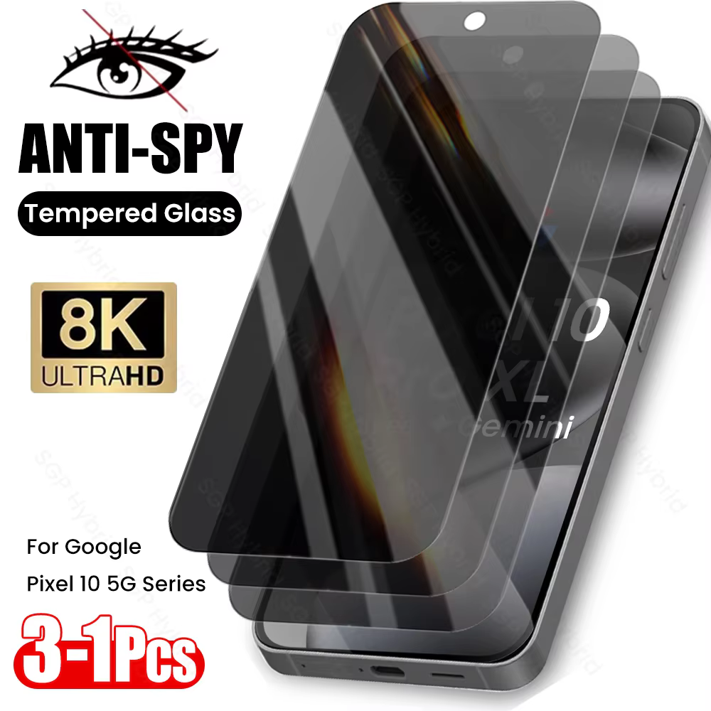 Privacy Tempered Glass Screen Protector for Google Pixel 10-11 Pro XL