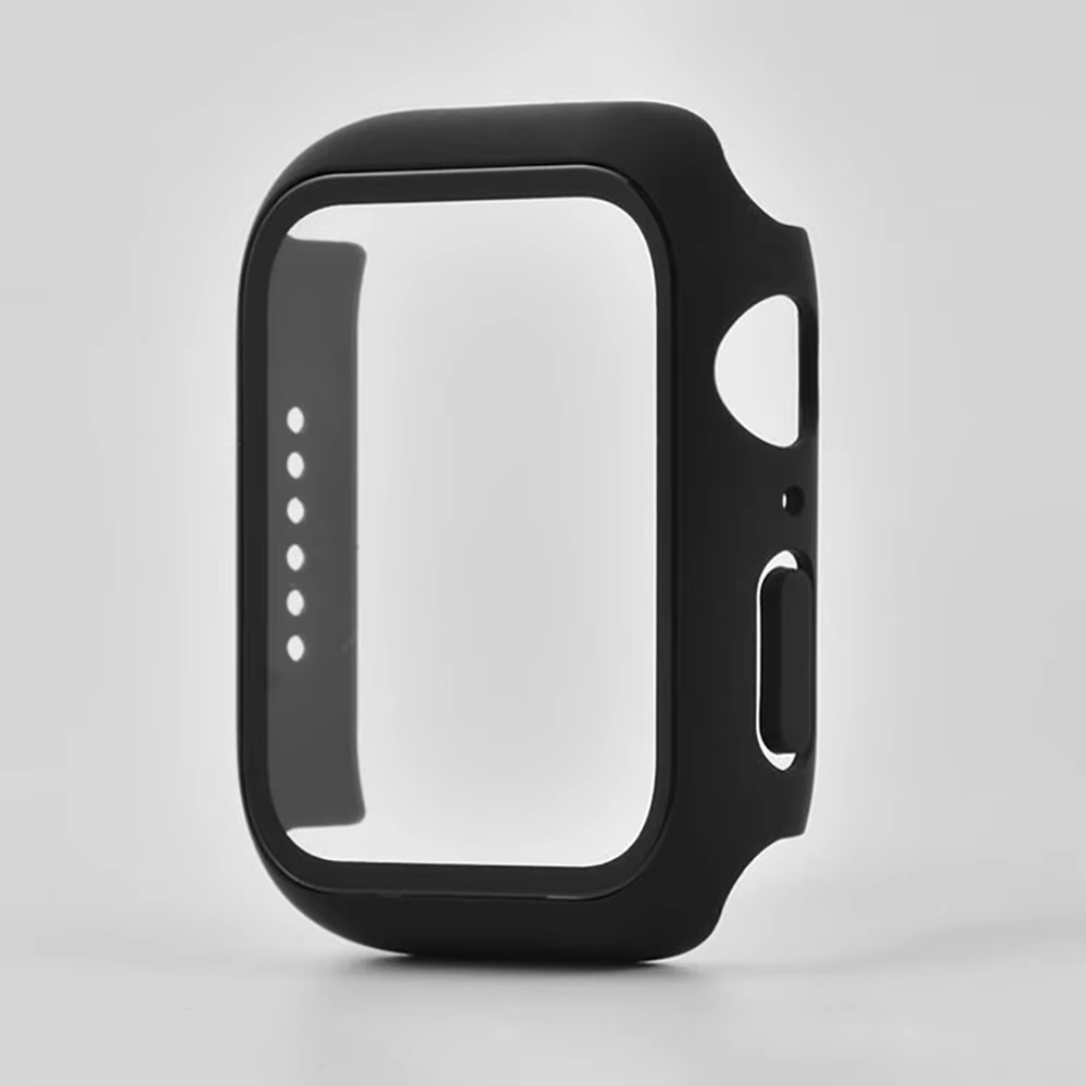 Apple Watch Tempered Glass & PC Bumper Case 38-49mm
