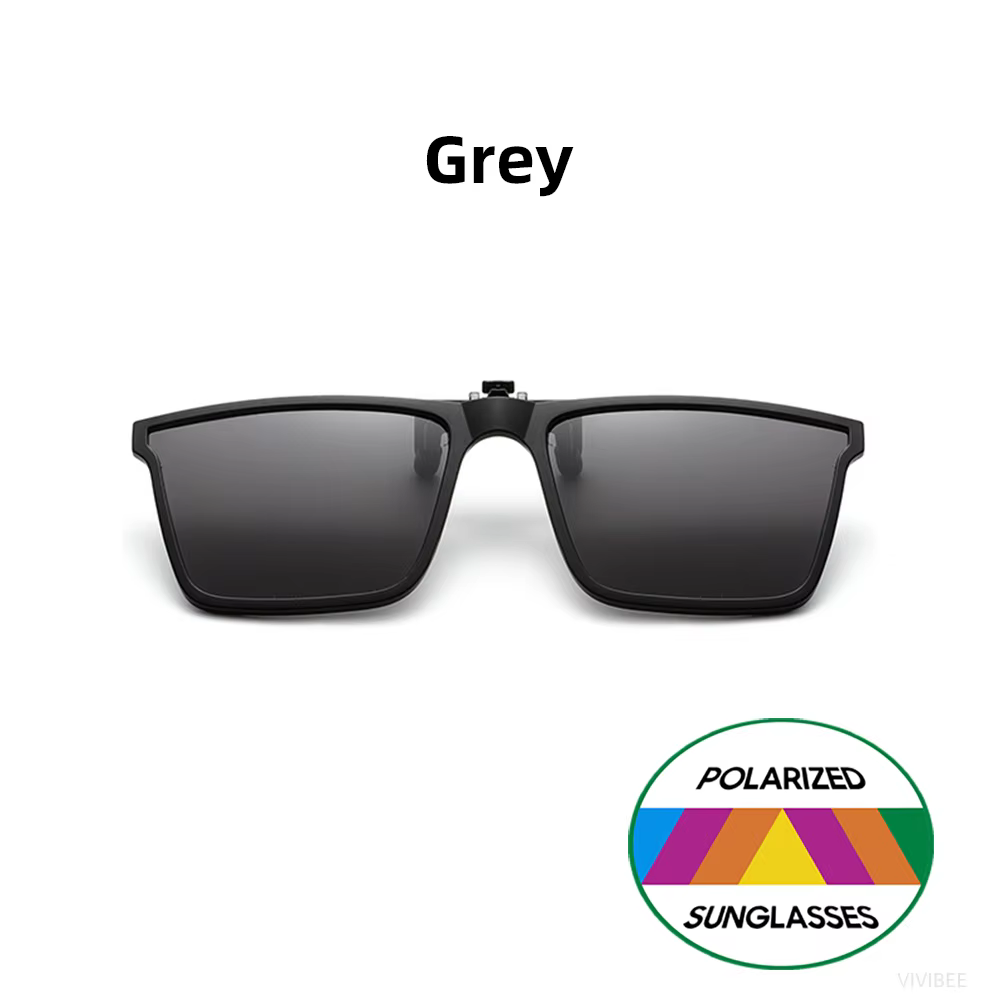 VIVIBEE Polarized Flip Up Clip-On Sunglasses UV400