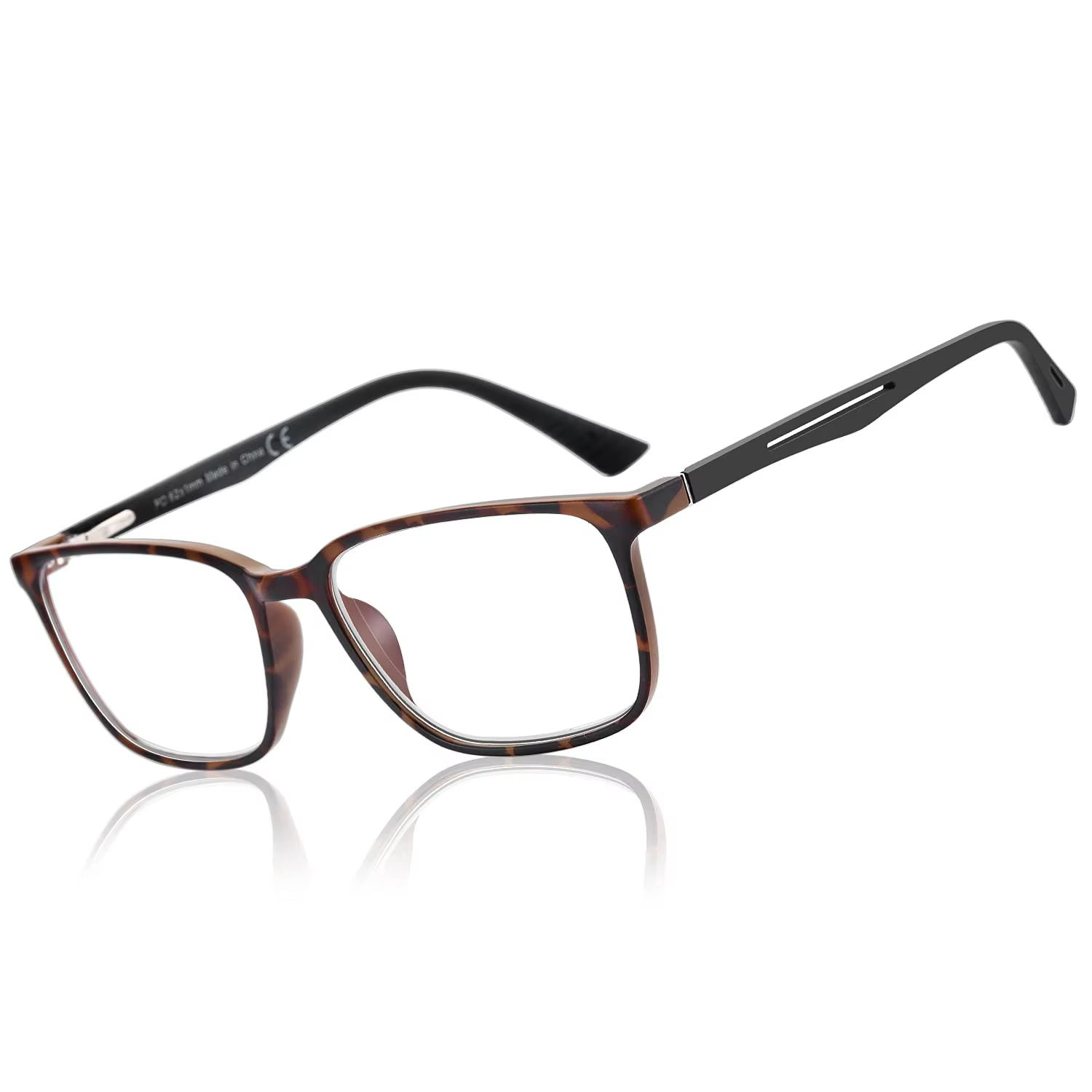 ZENOTTIC Retro Square Anti Blue Light Reading Glasses