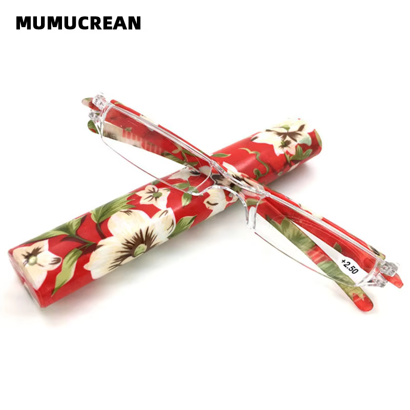 Mini Folding Reading Glasses +1.0 to +4.0 with Portable Case