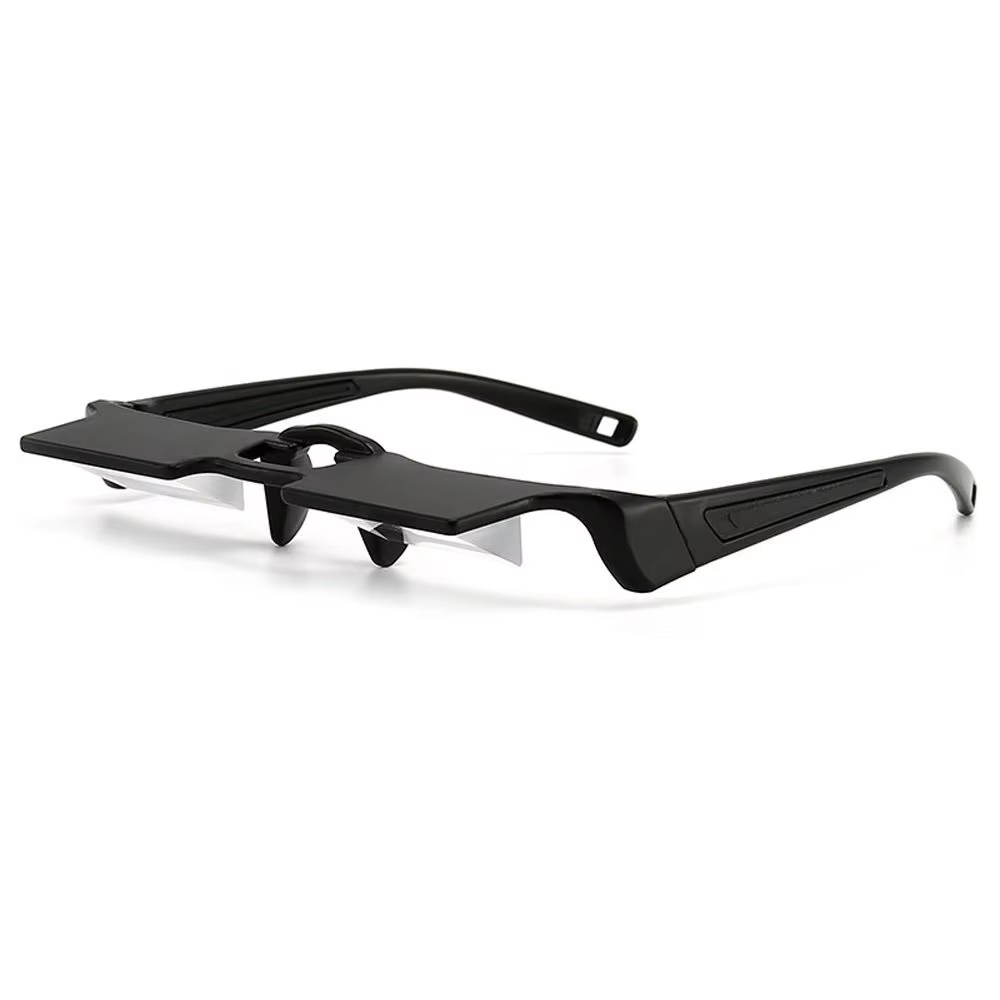 Ultra-light Lazy Refractor Reading Glasses with Mirror Lenses