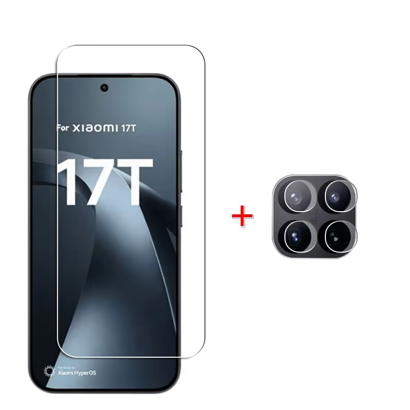 Tempered Glass & Camera Lens Protection for Xiaomi 17T Series