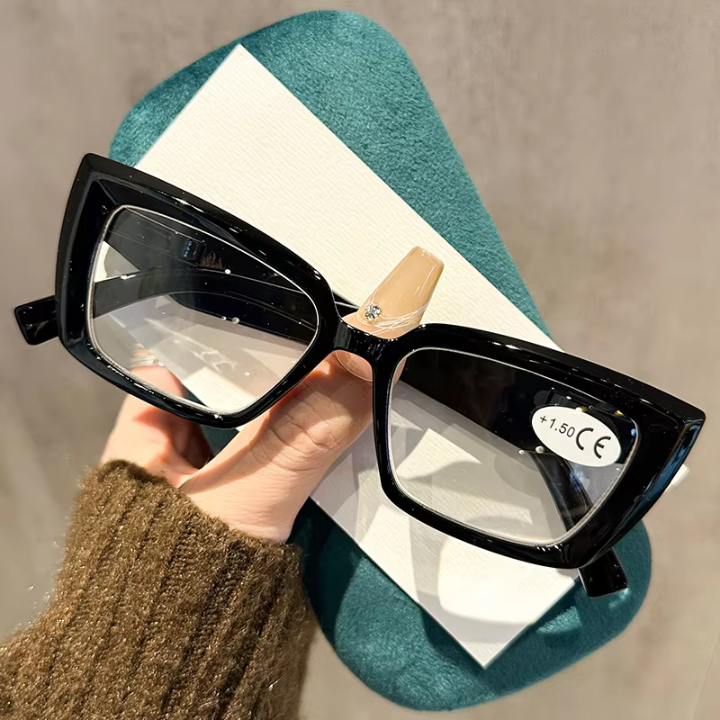Classic Square Frame Blue Light Blocking Reading Glasses