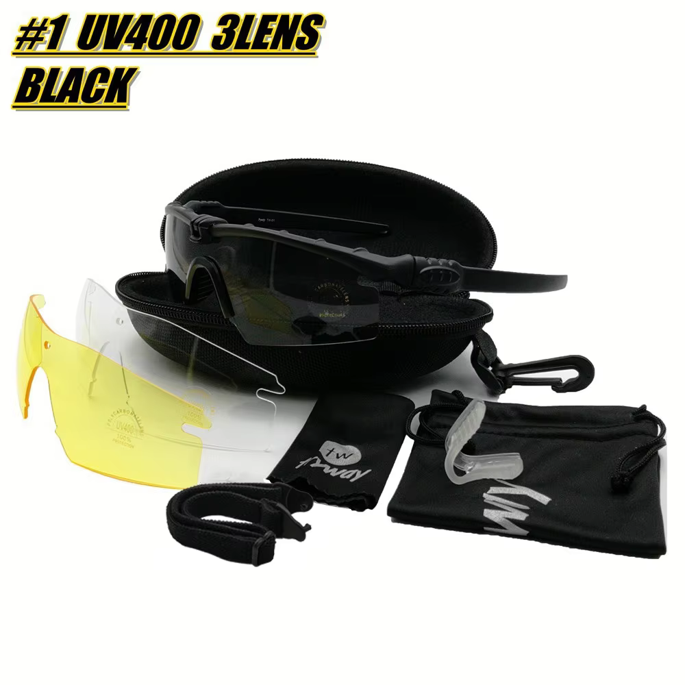 Tryway Tactical Military Polarized Safety Glasses