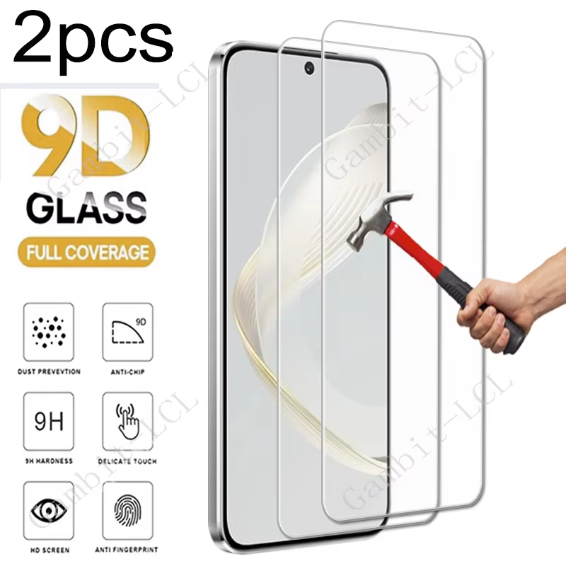 2PCS Tempered Glass Screen Protectors for Huawei Models