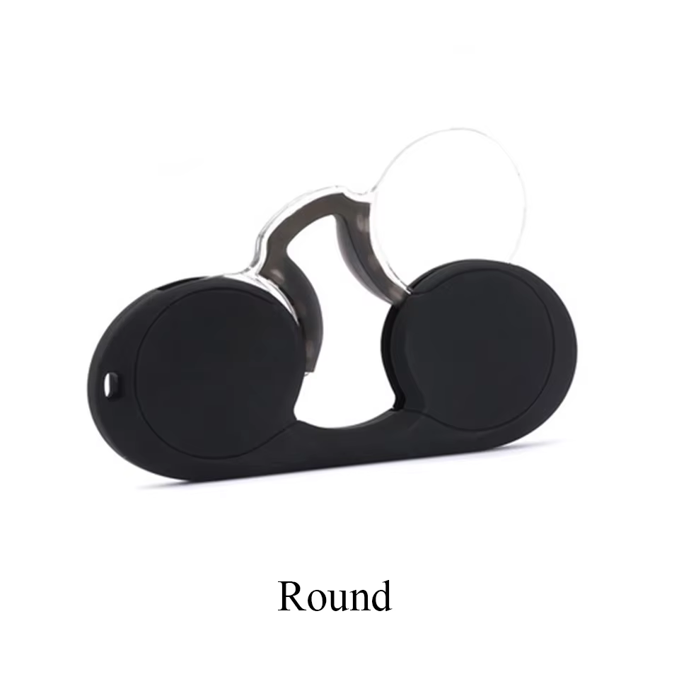 NONOR Frameless Nose Clip Portable Reading Glasses
