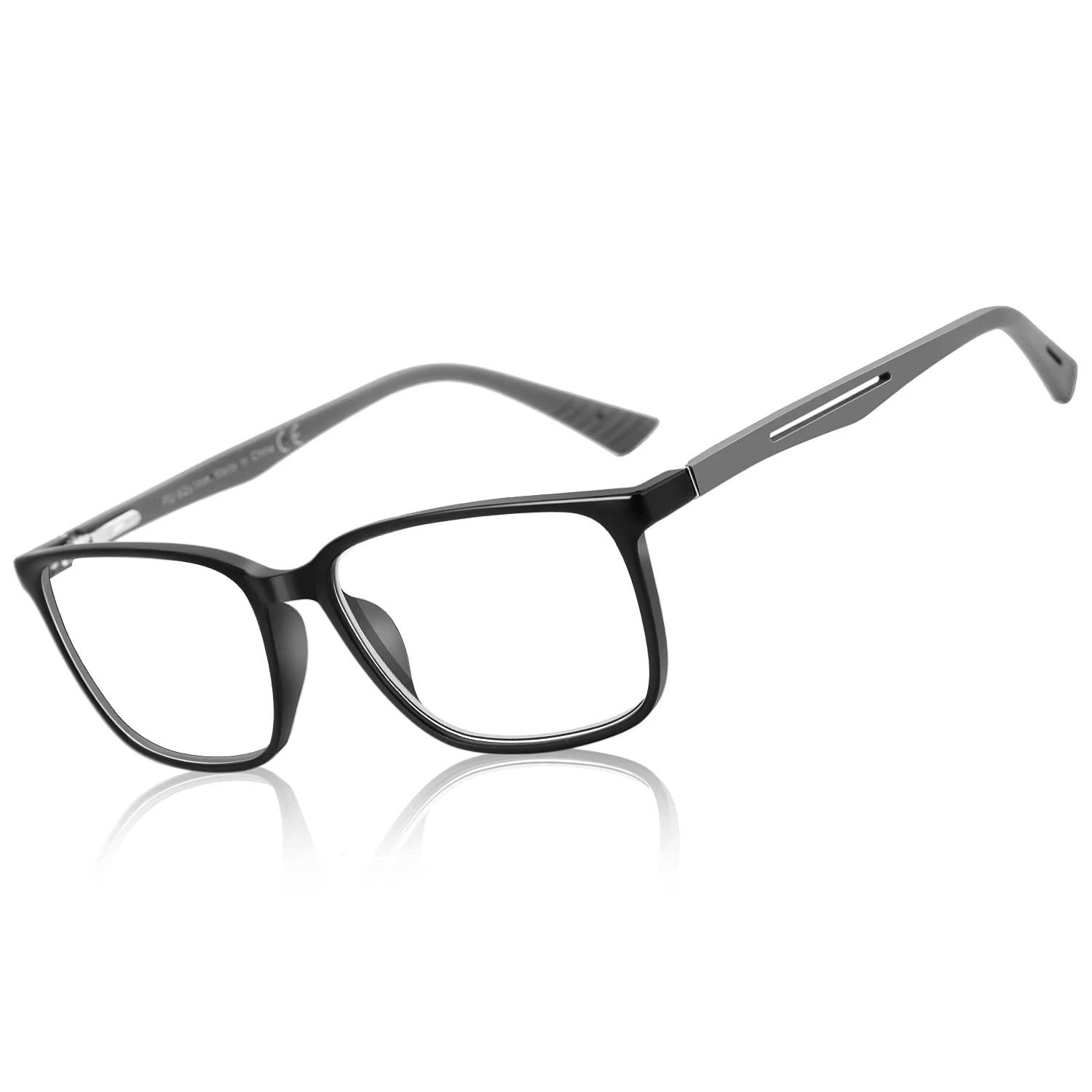 ZENOTTIC Square Prescription Glasses with Photochromic Lenses