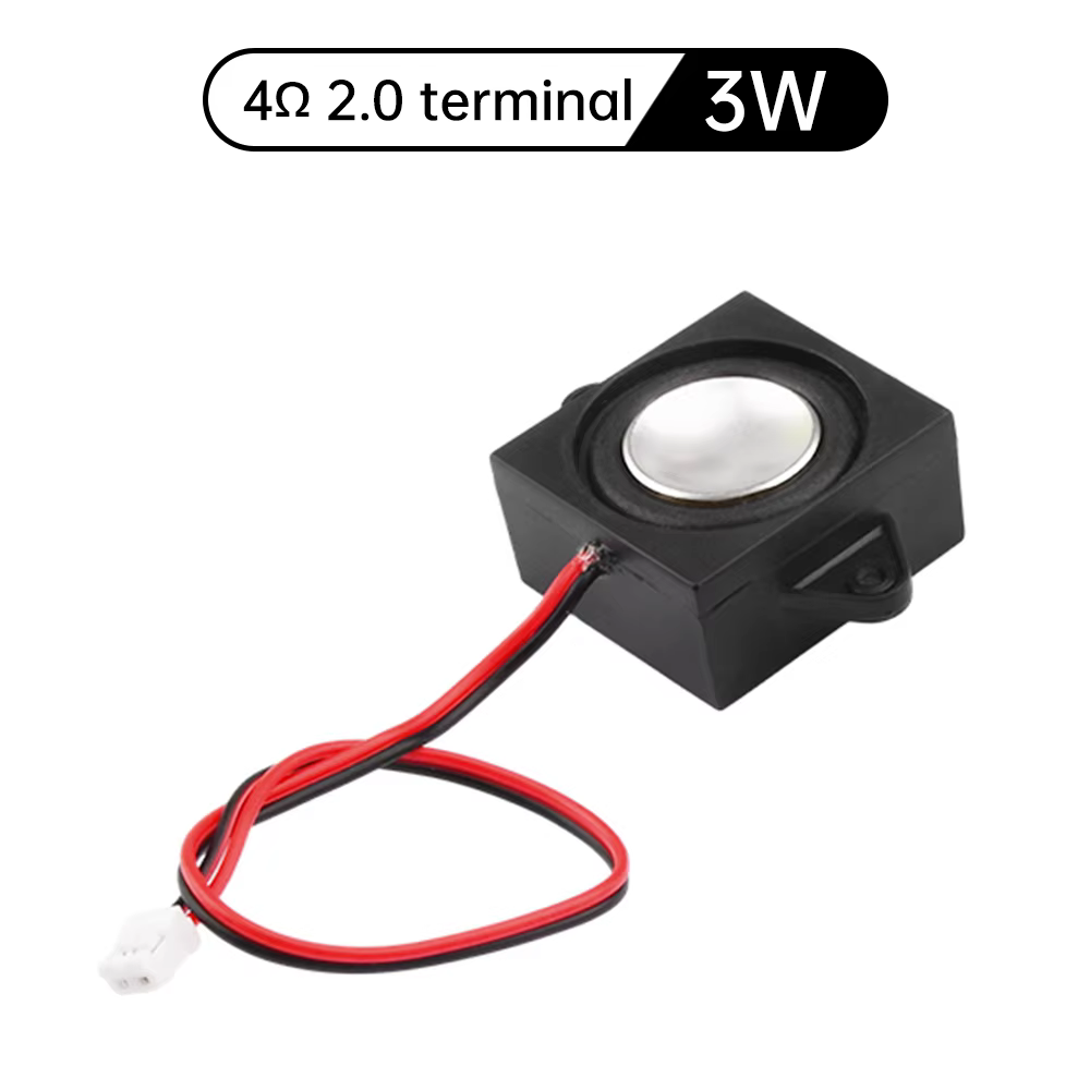 3W 4/8 Ohm Full Range Speaker with Terminal Wire Options