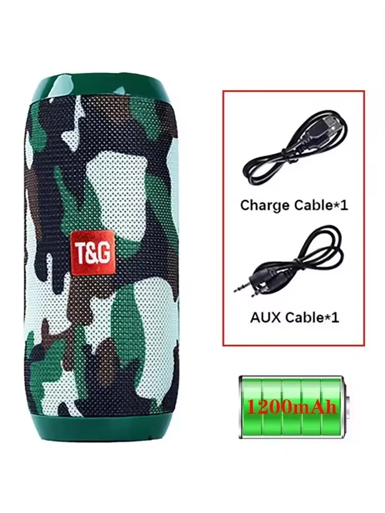 TG117 Portable Bluetooth Speaker with Wireless Connectivity