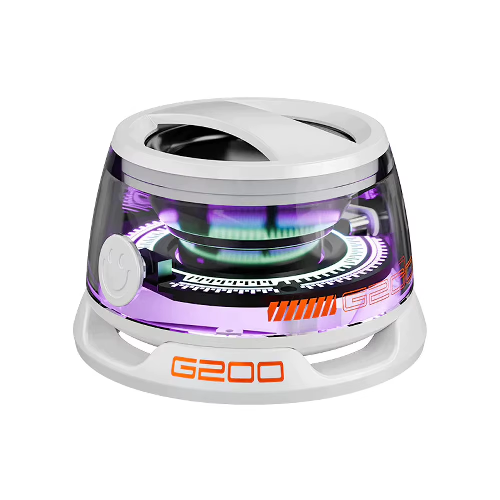 G200 TWS Magnetic Transparent Bluetooth Speaker with RGB Light
