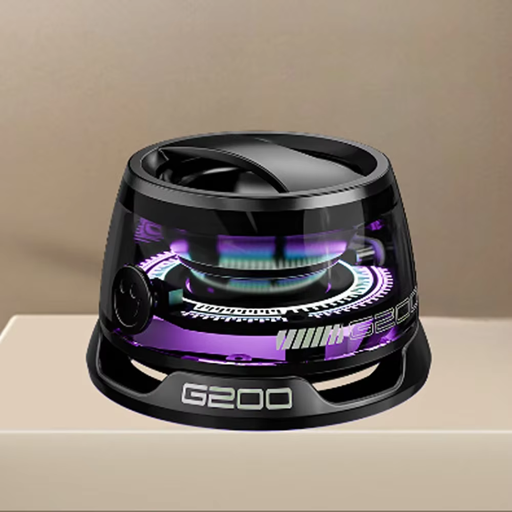 Compact Bluetooth 5.3 Portable Magnetic RGB Speaker