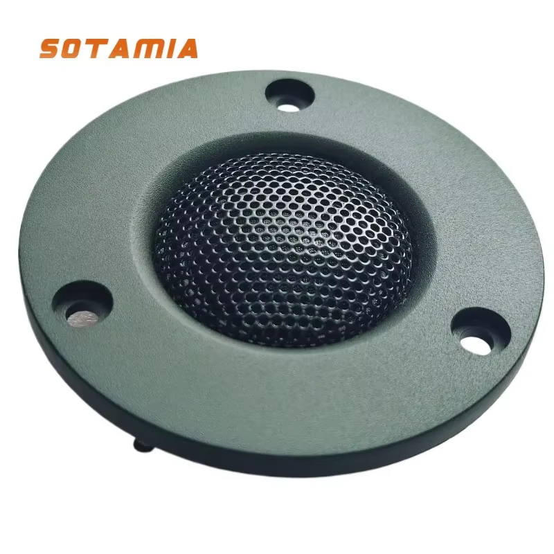 SOTAMIA 2Pcs 3 Inch Silk Film Tweeter Speakers 4 Ohm 30W