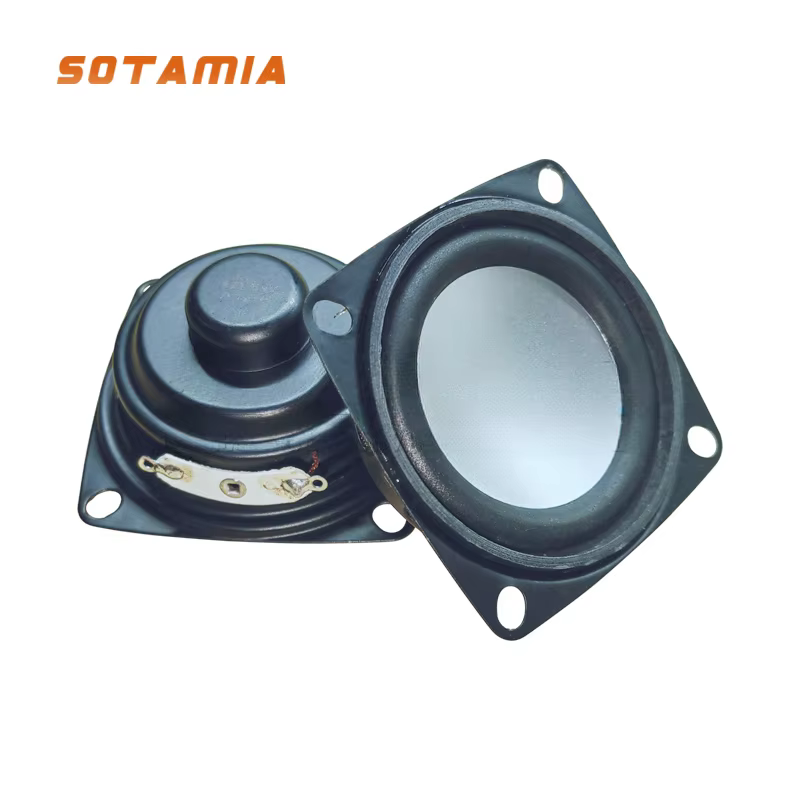 SOTAMIA 2Pcs 52MM 4Ω 5W Mini Audio Sound Speakers