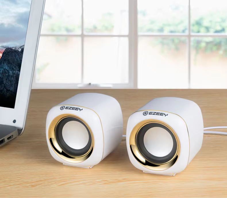 Hifi Mini USB Wired Dual Speakers with Mega Bass