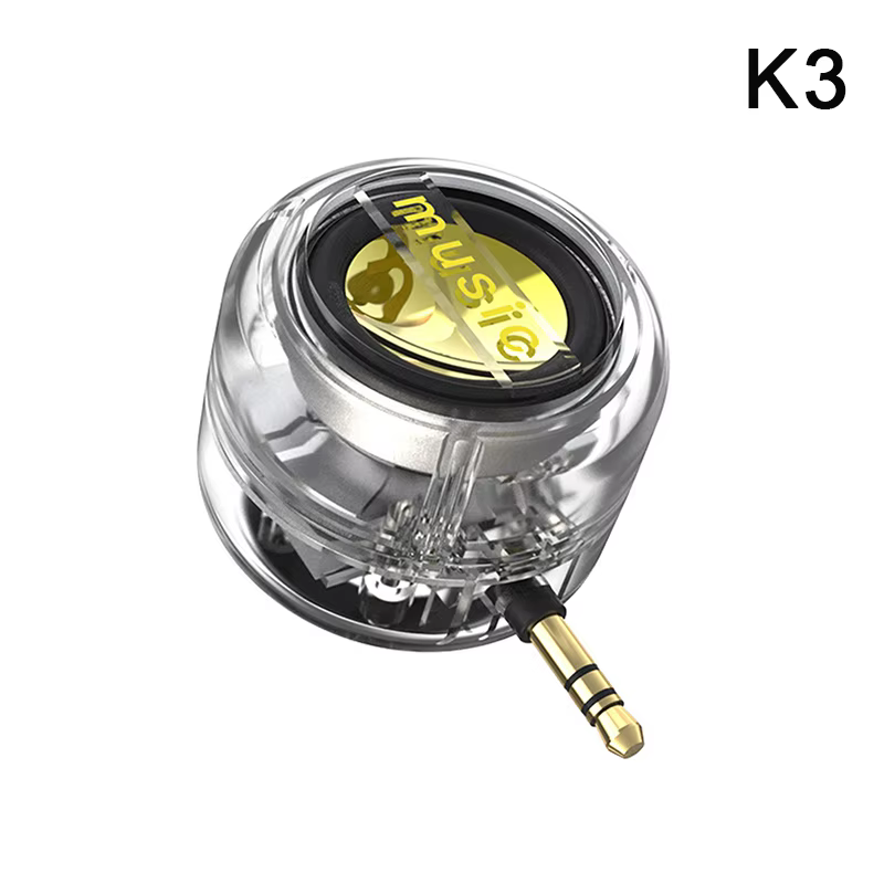 KOQZM Portable Mini Wireless Speaker with Type-C and 3.5mm