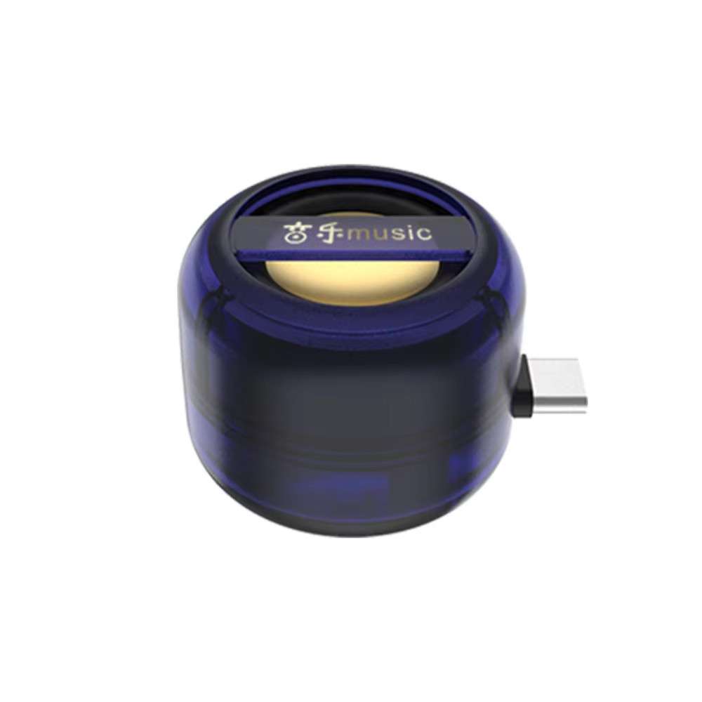 Portable Type-C Plug Mini Speaker with Subwoofer