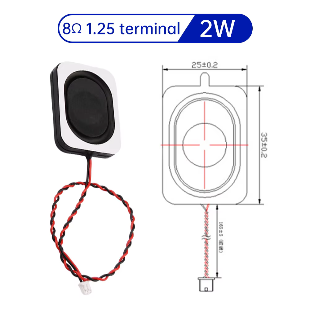 High Sensitivity Internal Magnet 3W DIY Speaker Replacement