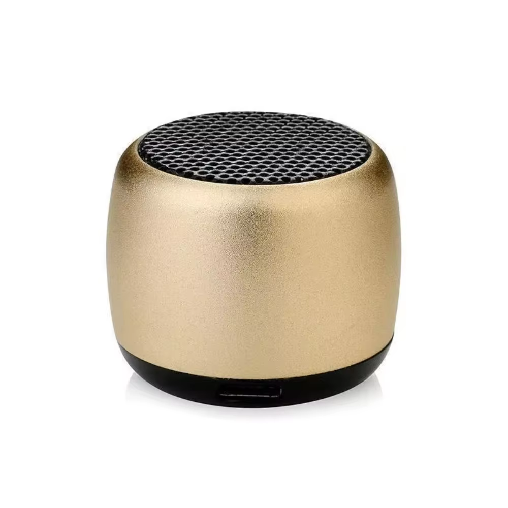 Metal Mini Bluetooth Speaker Portable Stereo Sound