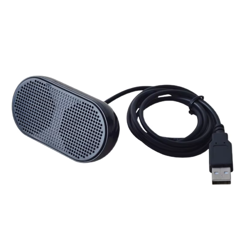 USB Powered 2.0 PC Desktop Speakers with Noise Suppression