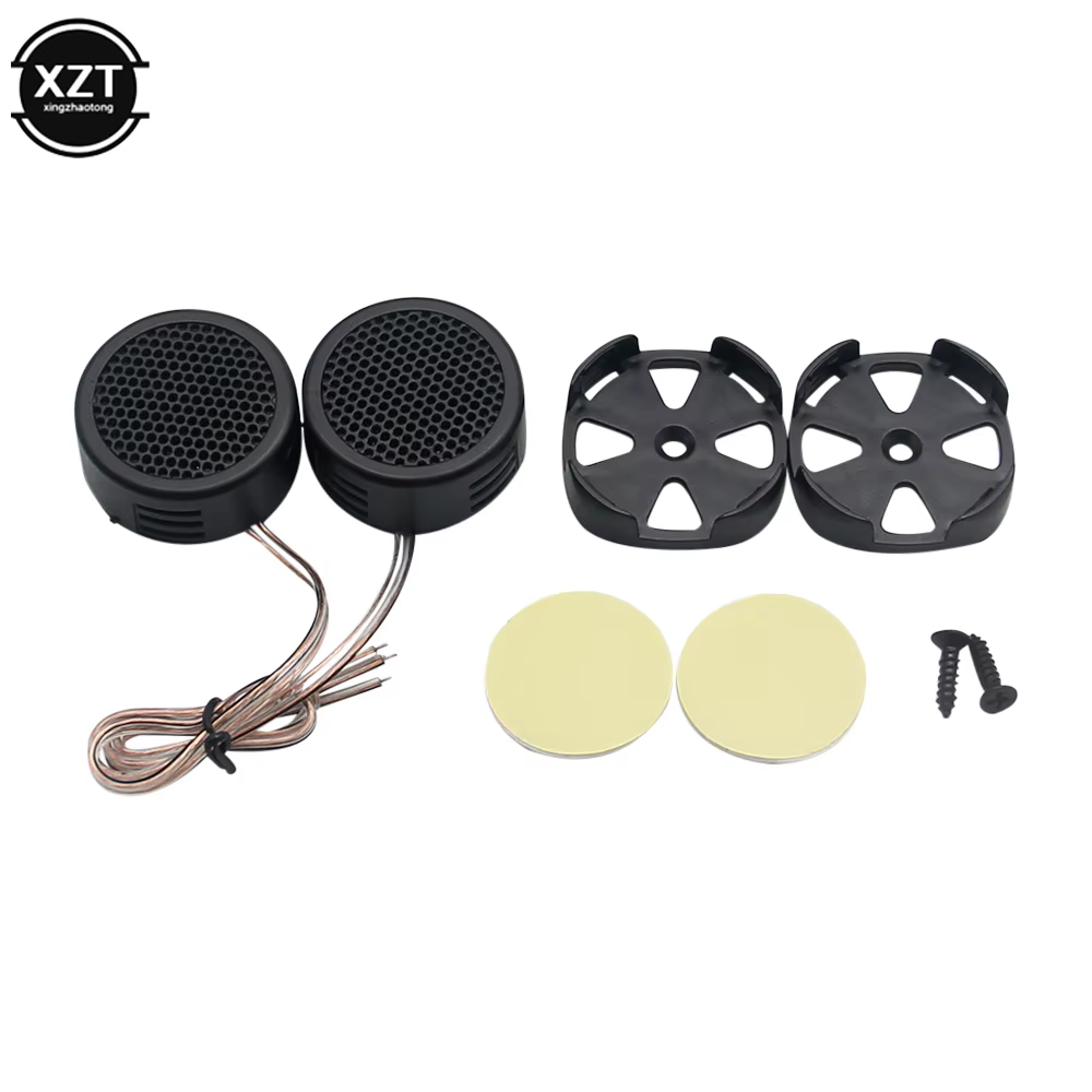 High Efficiency Mini Dome Tweeter Loudspeaker Pair 500W