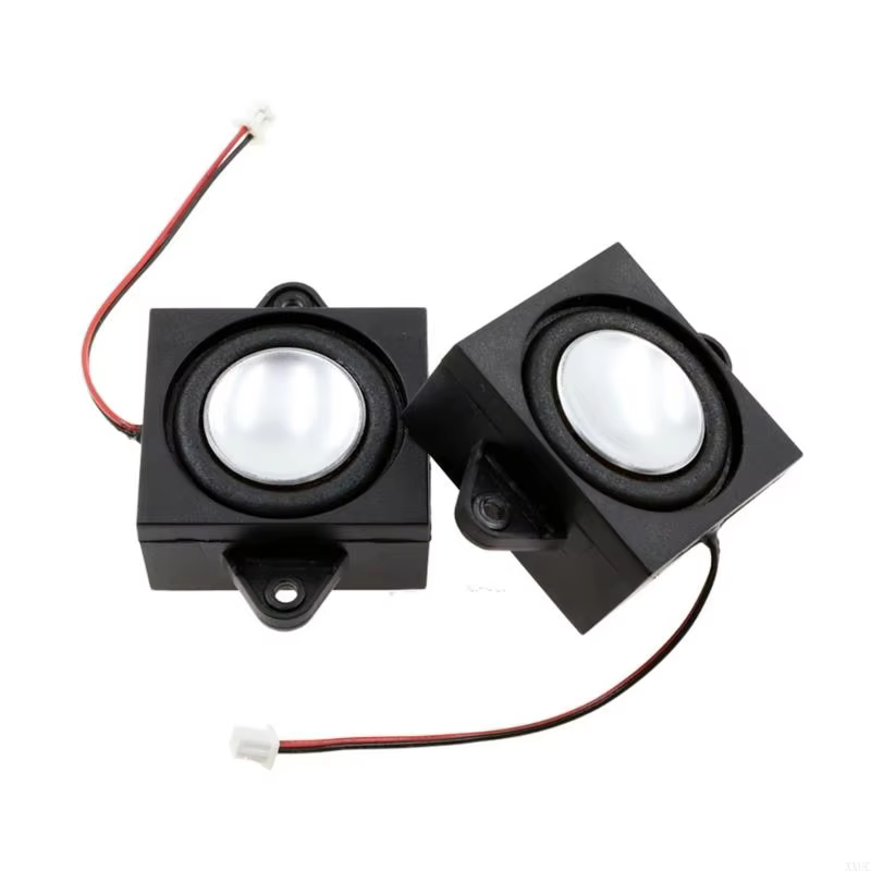 OOTDTY 2-Pack 30mm Full-Range 4Ohm 5W Speakers