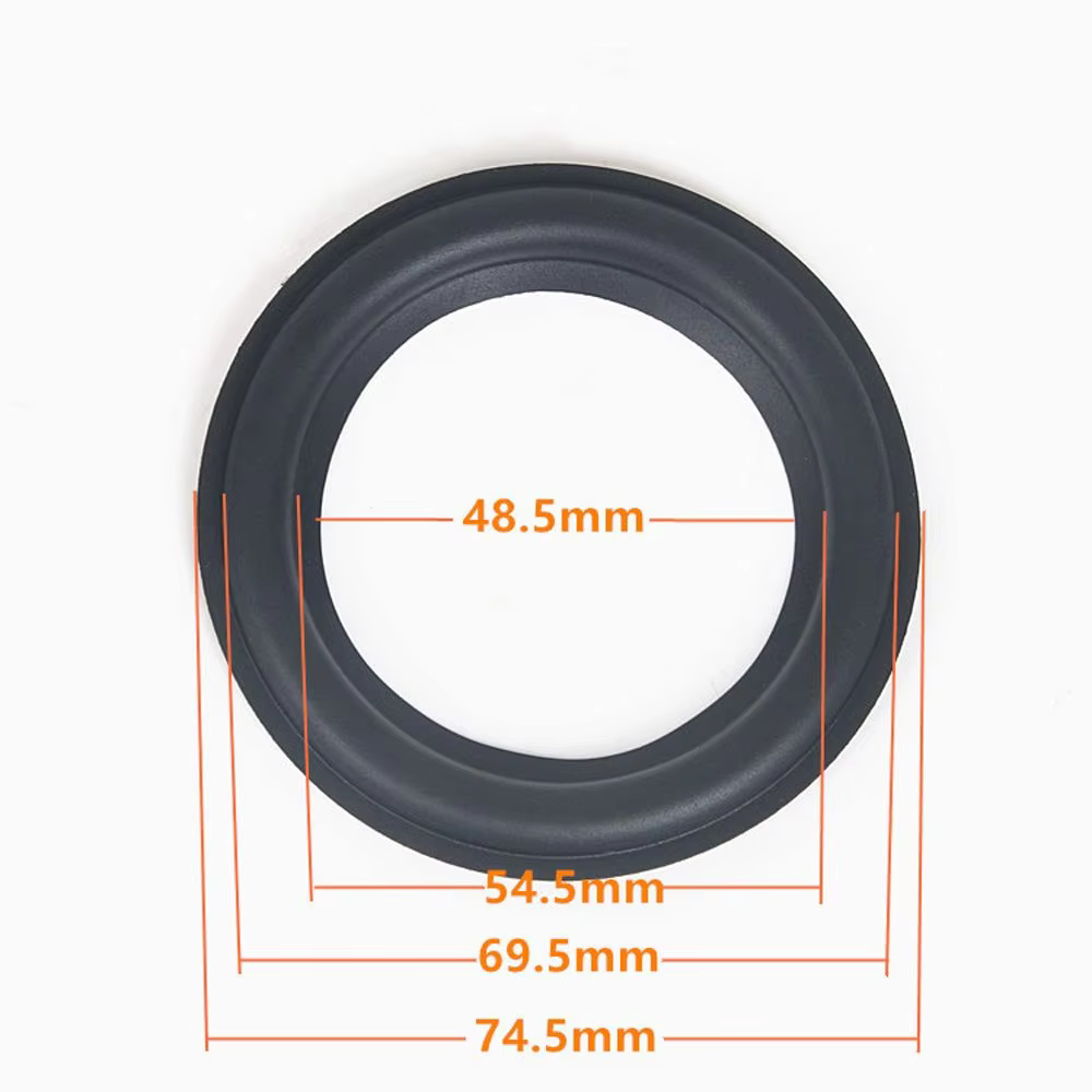 Rubber Speaker Edge Surround Repair Ring Various Sizes