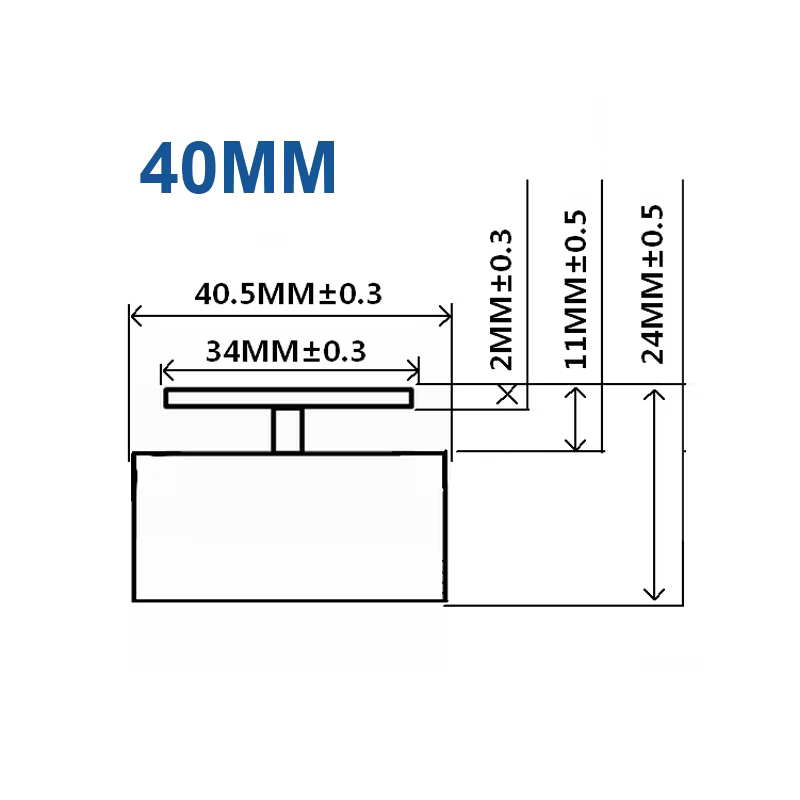 25/20/15W Neodymium Vibration Speaker 40-50mm Full Range