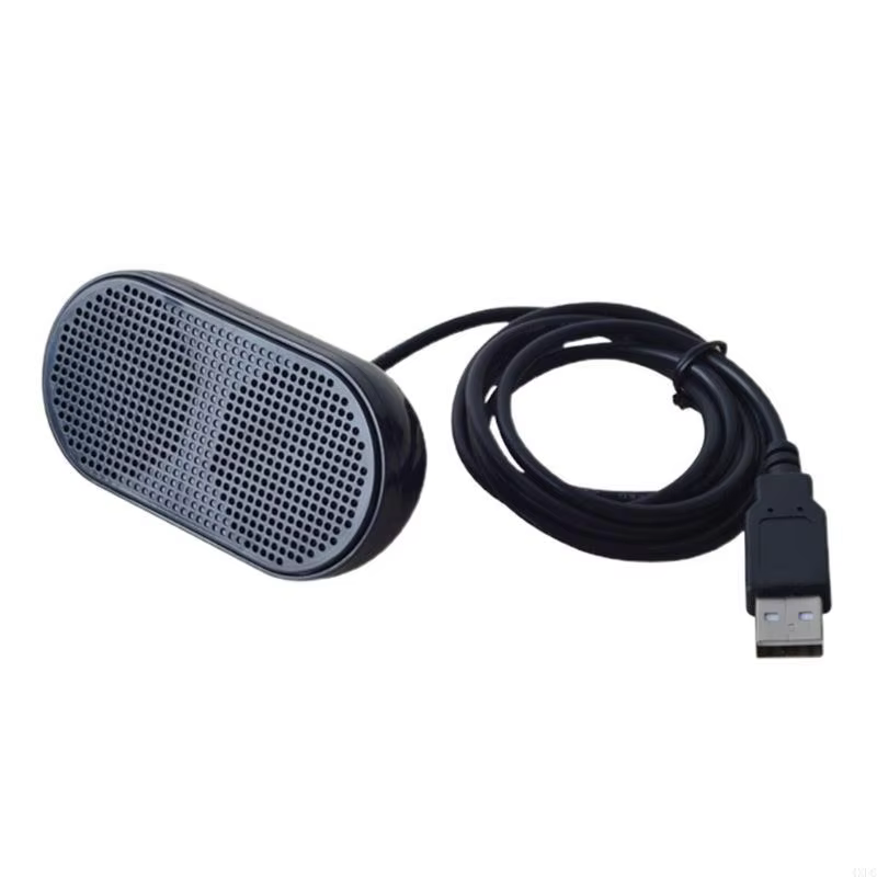 Portable USB Stereo Speakers with Noise Cancelling