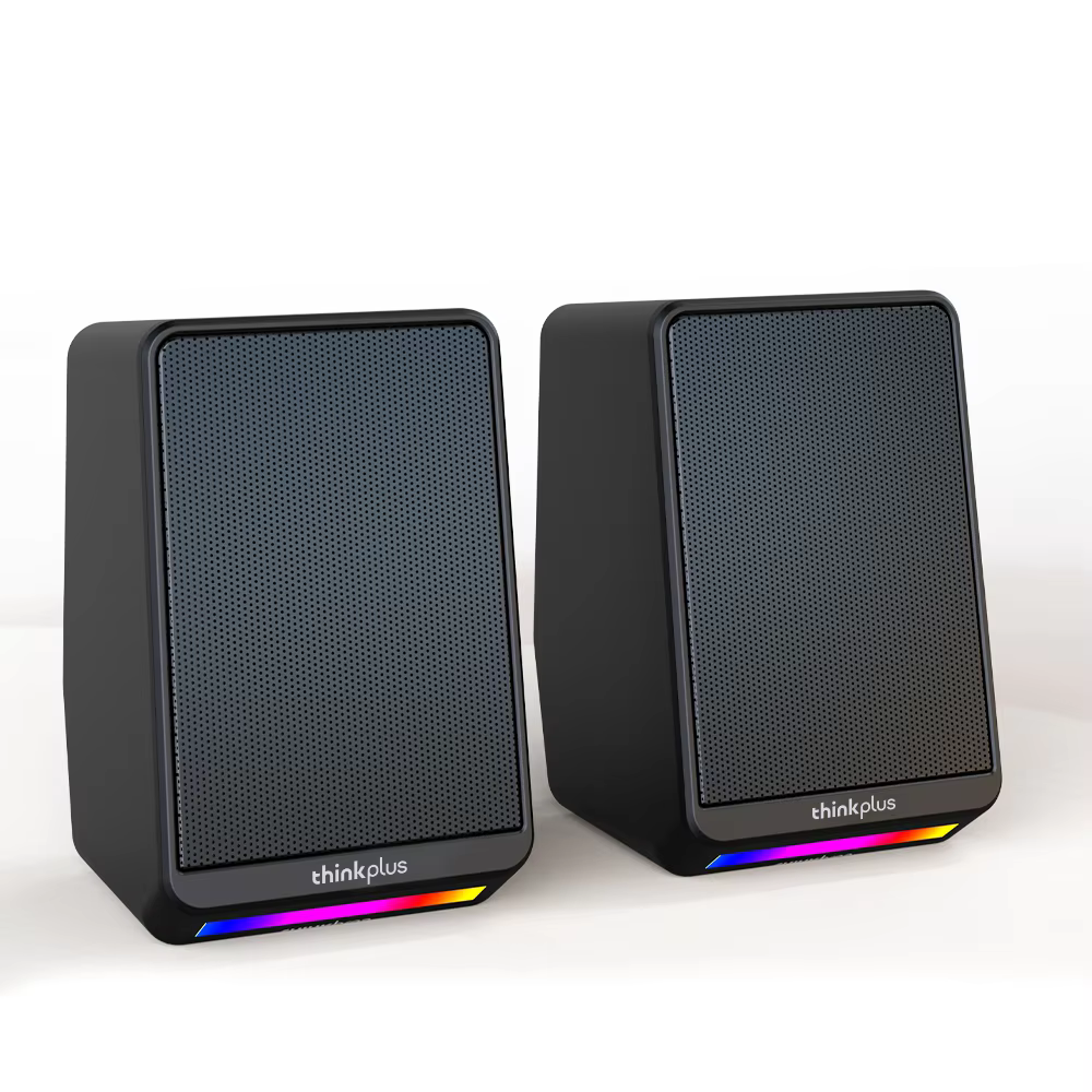 Lenovo TS38 Wired 360° Surround Mini Speaker with RGB Light