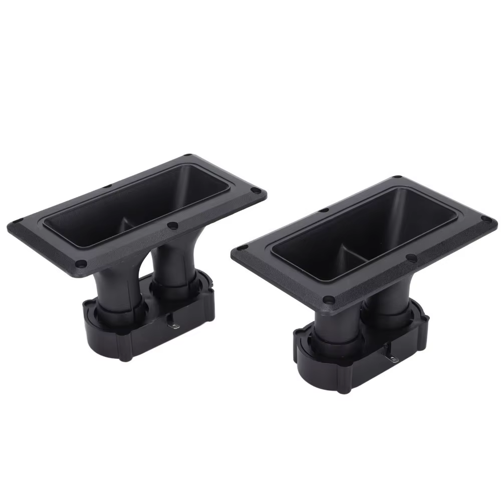 2PCS Dual Drive Piezoelectric Horn Tweeter 75-150W