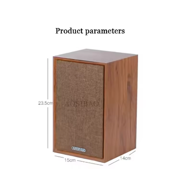 AOSIBAO 4 Inch Passive Full Range 50W Wooden Speaker