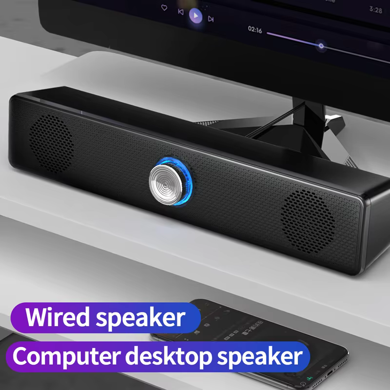 YINDIAO USB-Powered 2.0 Computer Speaker with Strong Bass