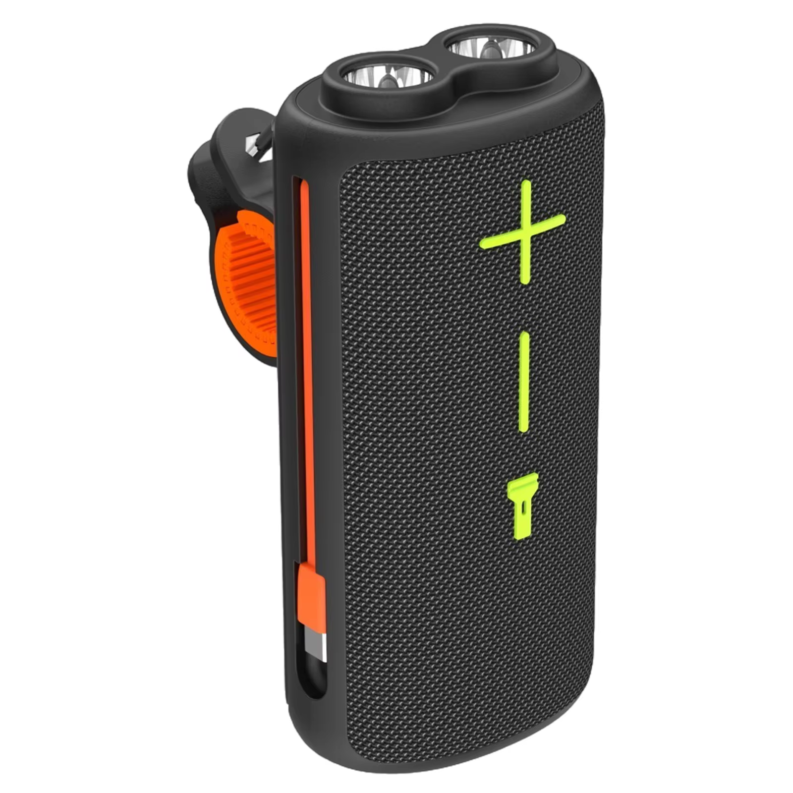 BT 5.4 Outdoor Cycling Speaker with LED Flashlight Bracket