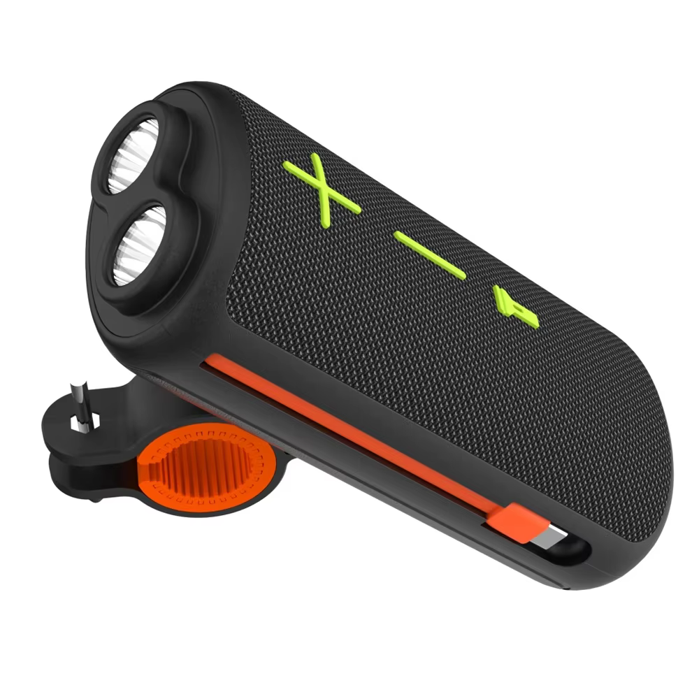 IPX5 Waterproof Bluetooth Bike Speaker with Flashlight TG493